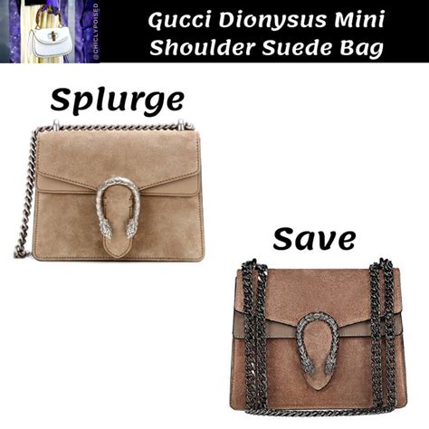 gucci dionysus mini dupe